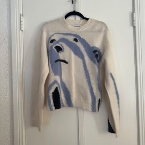 Kenzo Polar Bear Intarsia Jumper - S
